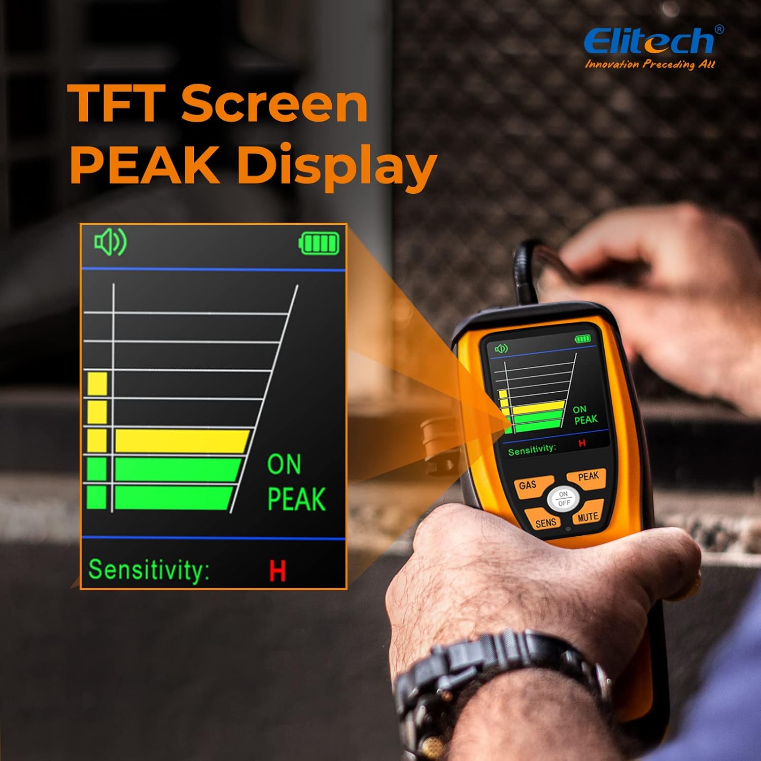Elitech ILD-300 TFT Screen Peak Display