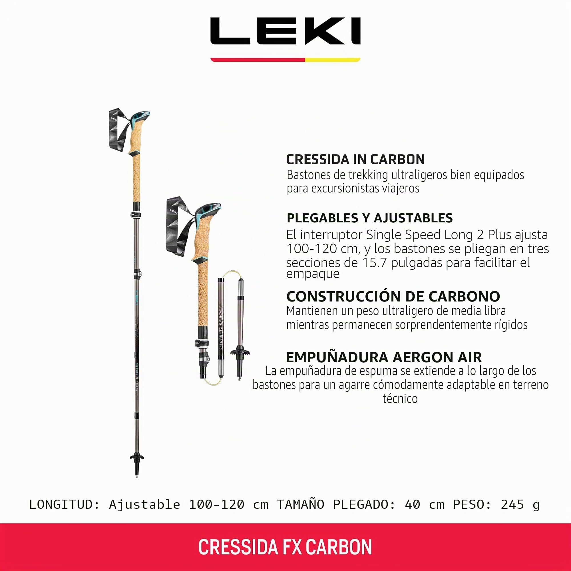 LEKI Cressida FX Carbon