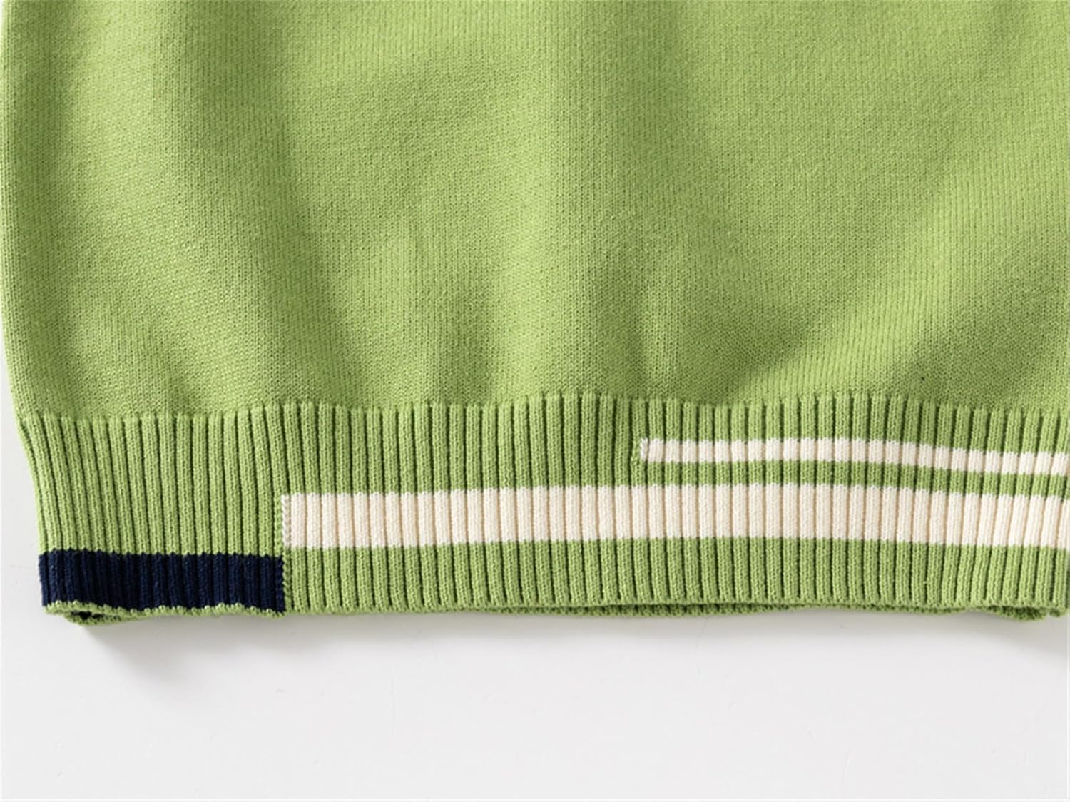 Baby Boys Toddler V-Neck Uniform Knit Plaid Thicken Students Sweater Vest Tank Tops Pullover Knitwear