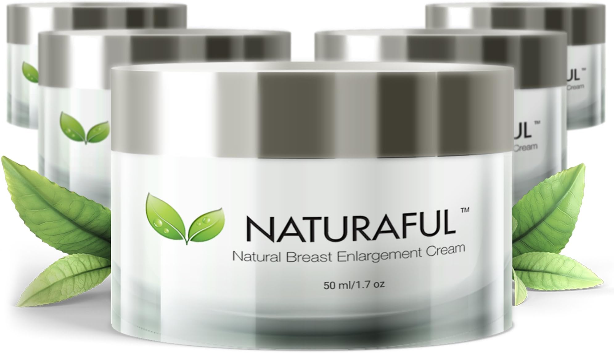 (5 JAR SUPPLY) ADVANCED Breast Enhancement Cream - Natural Breast Enlargement, Firming and Lifting Cream | Hormone Balancing, Made from Plant Extracts, Trusted by Over 100,000 Users