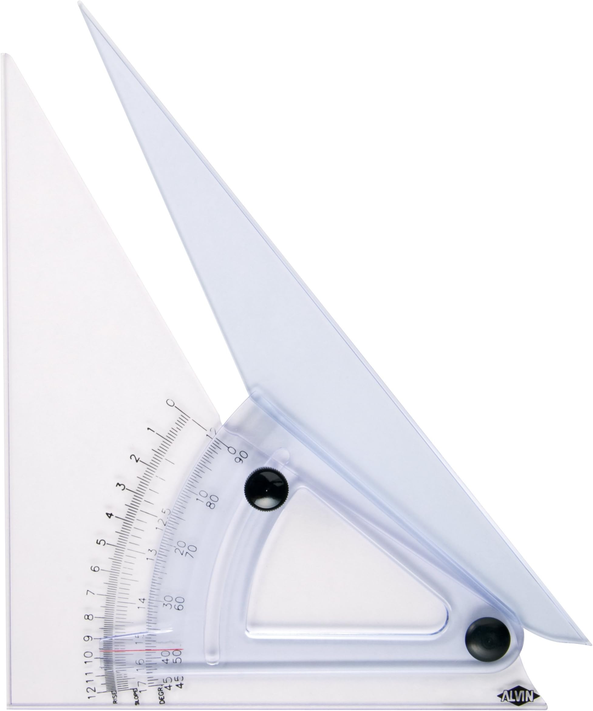 Alvin 12-Inch Computing Trig-Scale Adjustable Triangle (LX712K)