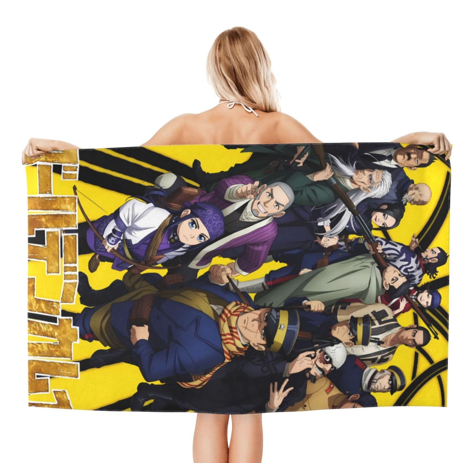 ゴールデンカムイ バスタオル Amazon|ゴールデンカムイ バスタオル マイクロファイバー 吸水