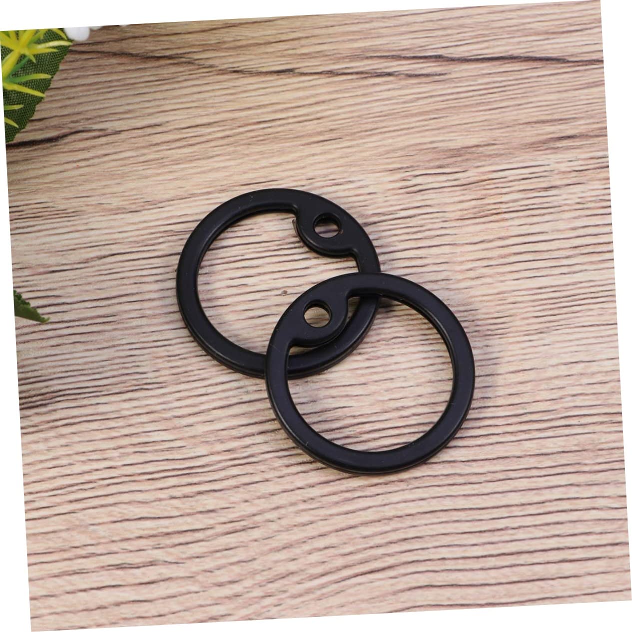 DOITOOL 2 Pcs Labels Id Tags Toys for Cats Rat Cage Silicone Dog Tag Silencers Cat Brand Pet