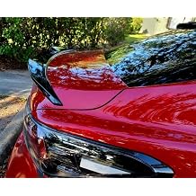 Carbon Fiber Pattern Trunk Wing Spoiler Rear Wing Compatible with 2018-2024 Toyota Camry SE XSE L LE XLE Hybrid,Yofer V2 Style High Kick Rear Lid Wing Spoiler