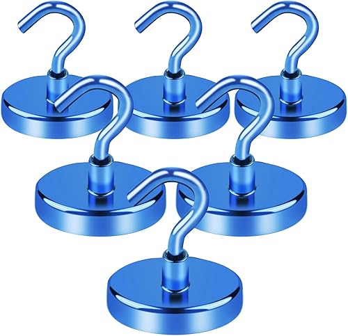 Miniatura 37 de LOVIMAG - Ganchos magnéticos para puerta de crucero, 80 libras, con revestimiento epoxi, imanes fuertes resistentes para cocina, cabinas de crucero