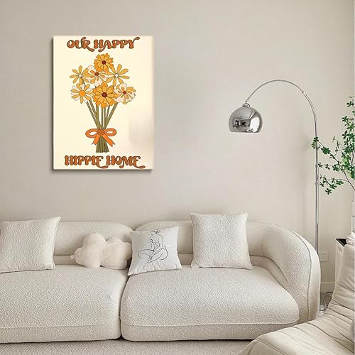 Miniatura 5 de Decoración retro de los años 70, impresión hippie de los años 60, arte de pared de los años 70, decoración retro del hogar, impresión de patrón