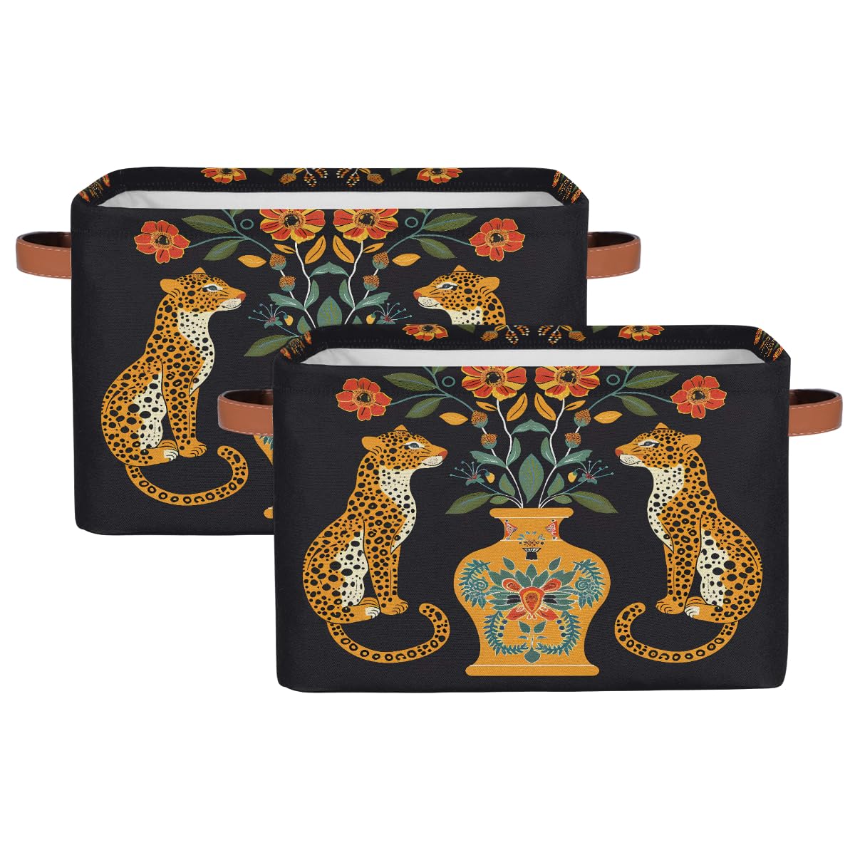 Cubo de almacenamiento de juguetes estilo chinoiserie para ordenar el cuarto infantil y baño
