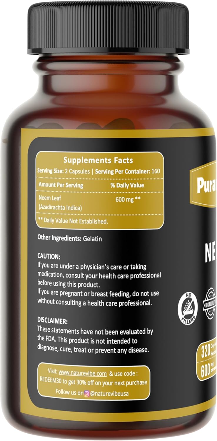 Neem, Ceylon Cinnamon & Gotu Kola 320 Capsules Combo – Herbal Dietary Supplement Bundle | Easy Daily Use | Non-GMO Ingredients, No Artificial Colors | Capsules Combo Pack