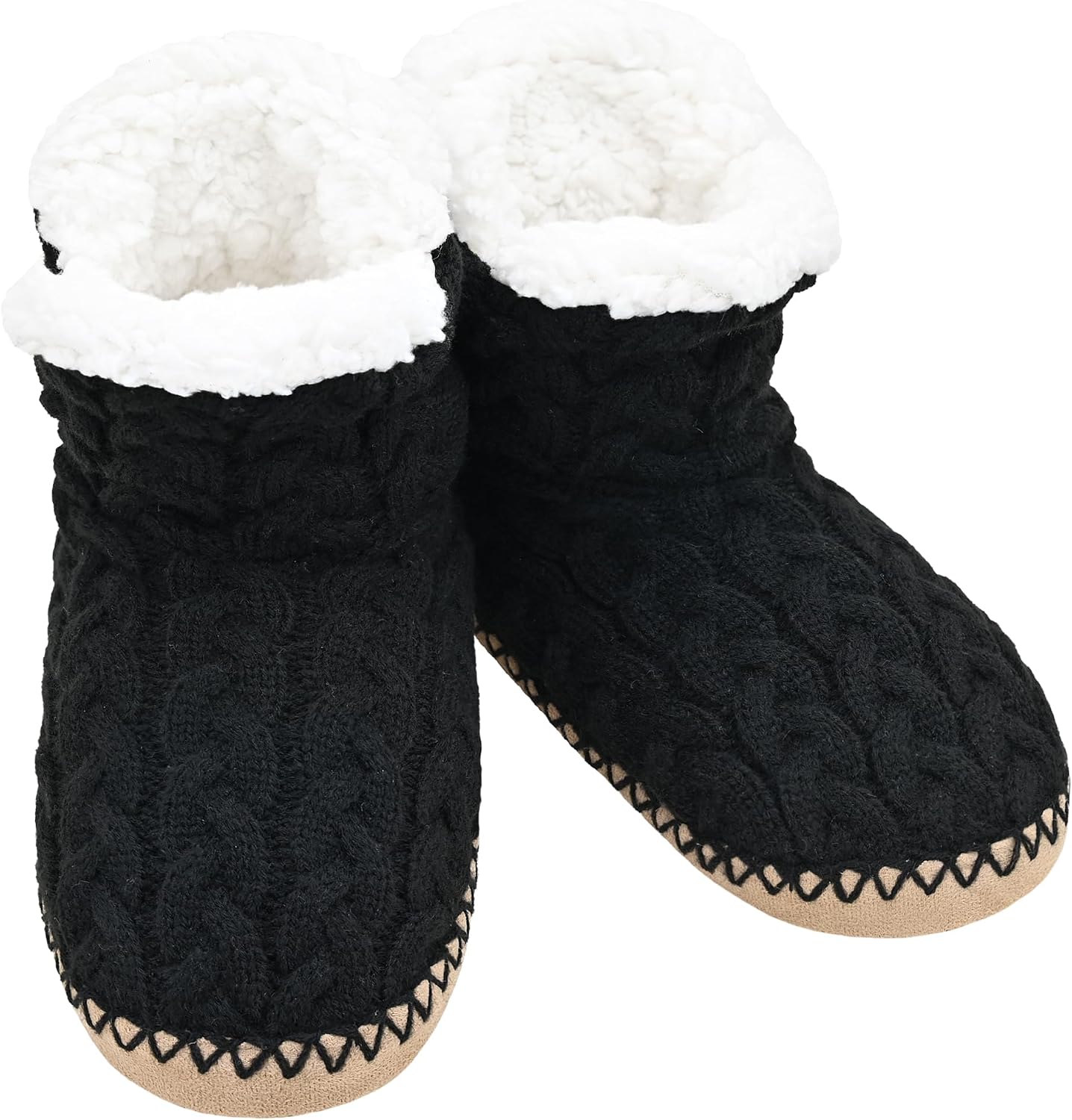 Panda Bros Women’s Slipper Socks, Non-Slip Warm House Slipper Booties