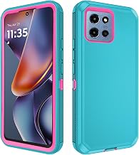 Asuwish Phone Case for Motorola Moto G 5G 2025 Cell Cover Hybrid Rugged Shockproof Hard Protective Drop Proof Full Body Heavy Duty Mobile Accessories G5G 5 G Women Men Light Green