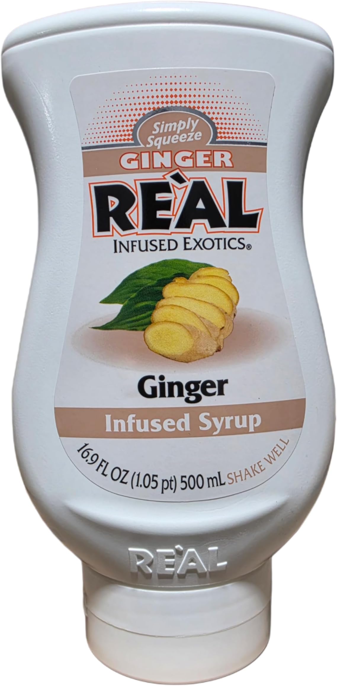 Reàl Infused Exotics Syrup, Ginger Puree, 500 gm
