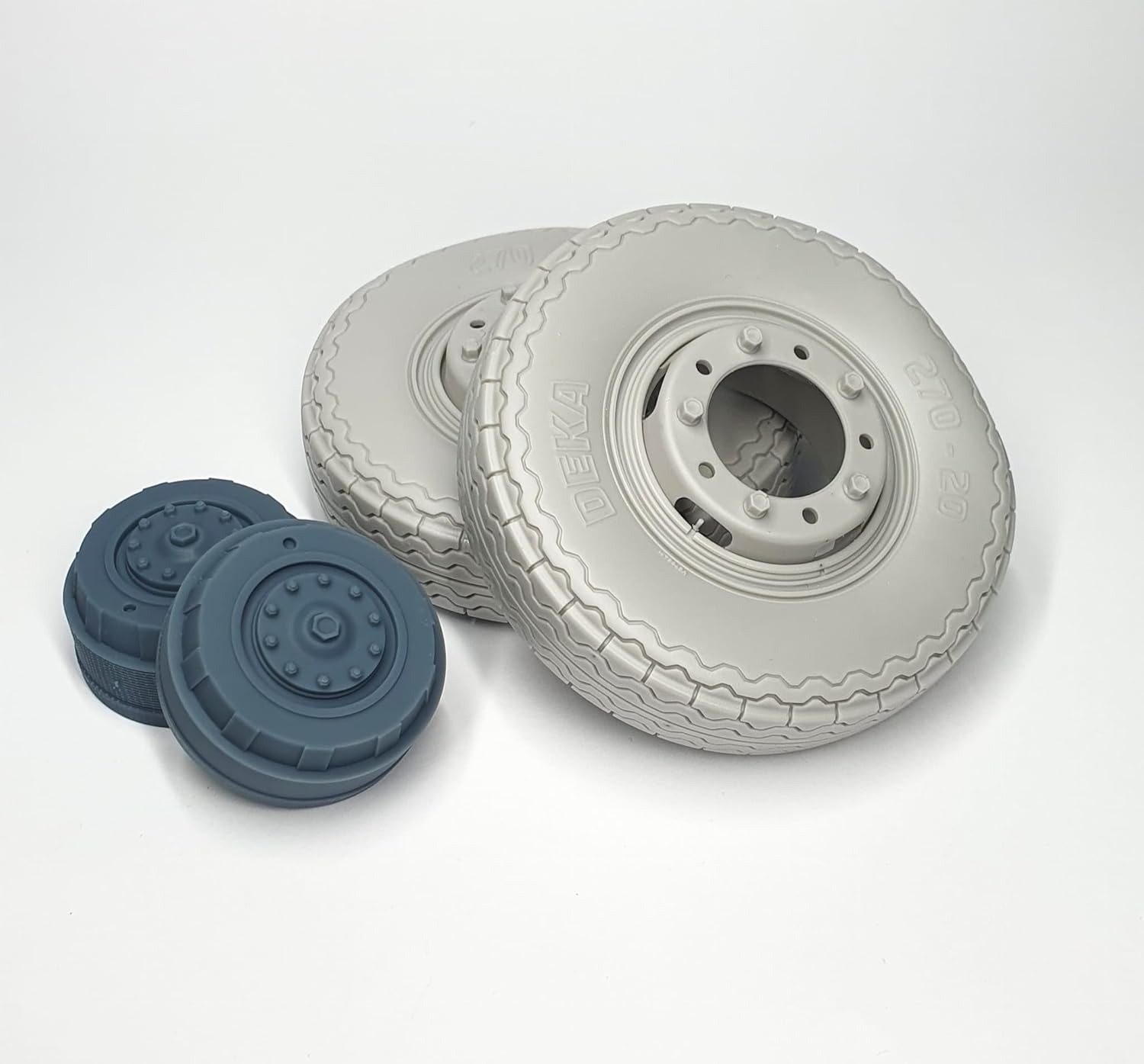 Pimp My Miniatures 16s-031 1/16 Sd.Kfz 234 Road Wheels 2pcs Type 5 Weighted Accessories kit, Upgrade Set for Plastic Model kit