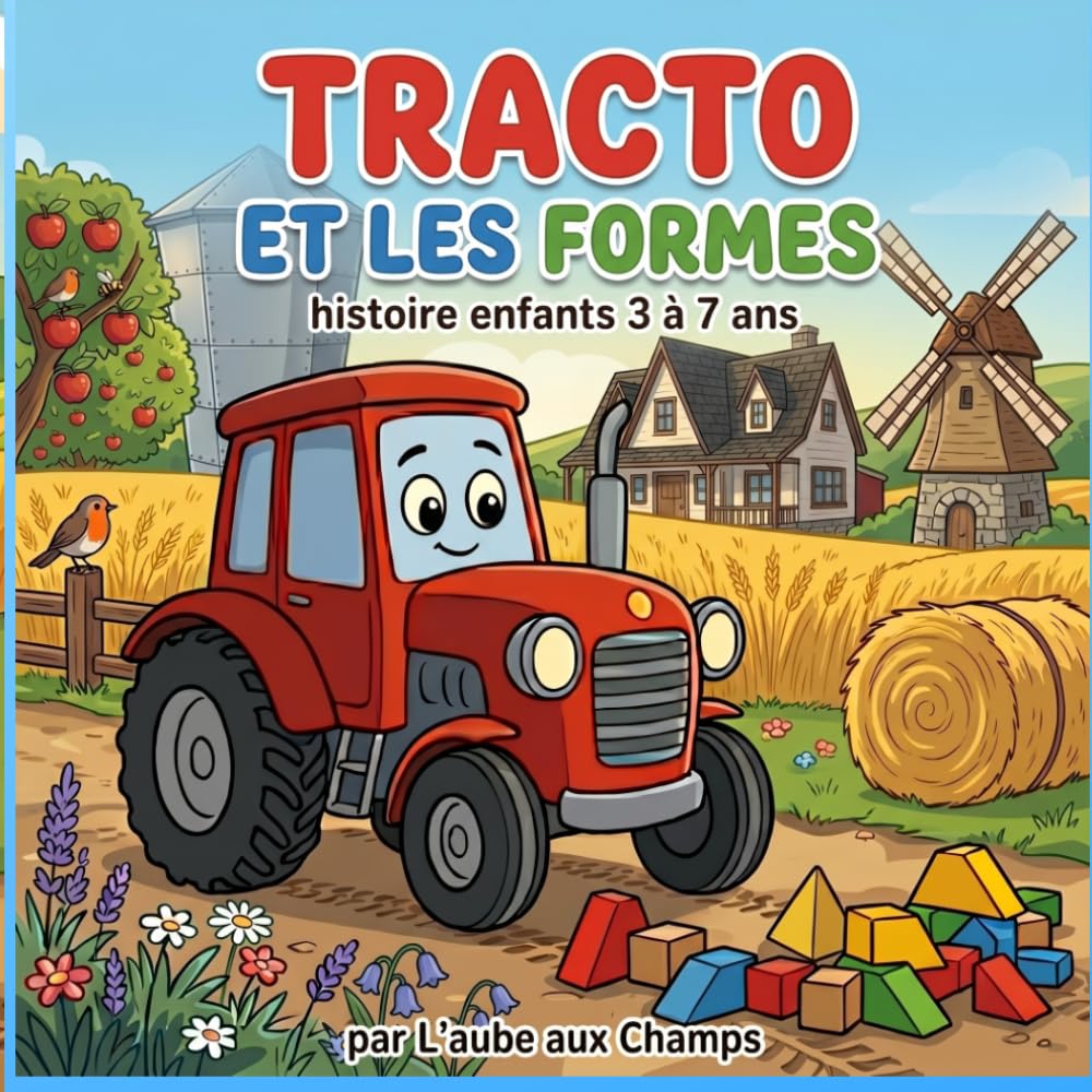 Tracto et les formes: histoire enfants 3 à 7 ans