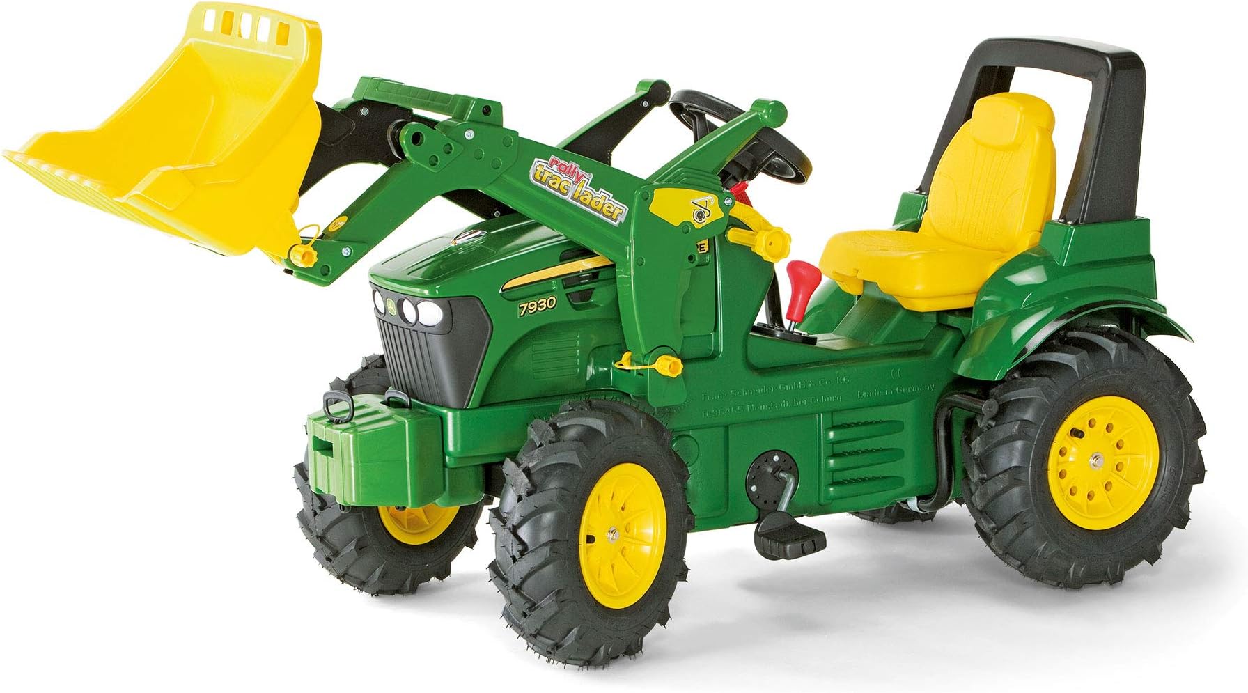 rolly toys | rollyFarmtrac John Deere 7930 | with Loader, Air Tyres, Brake | 710126, Green