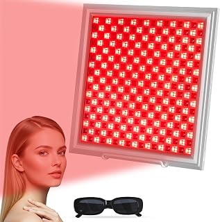 Rotlicht-Panel 660nm & 850nm, 289 LEDs, 5 Helligkeitsstufen, Timer