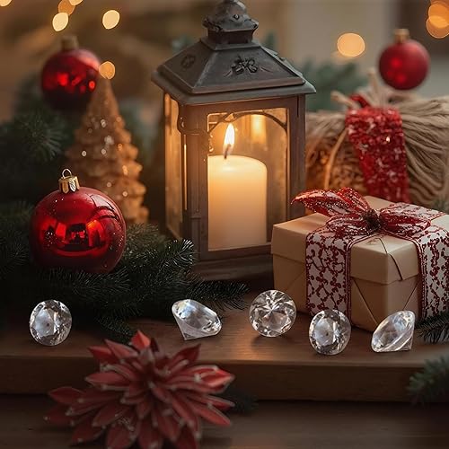 Vista 50 de Babenest - Relleno de jarrón de gemas falsas de diamantes acrílicos, 240 piezas de diamantes de imitación de 3/4 pulgadas, joyas de cristal