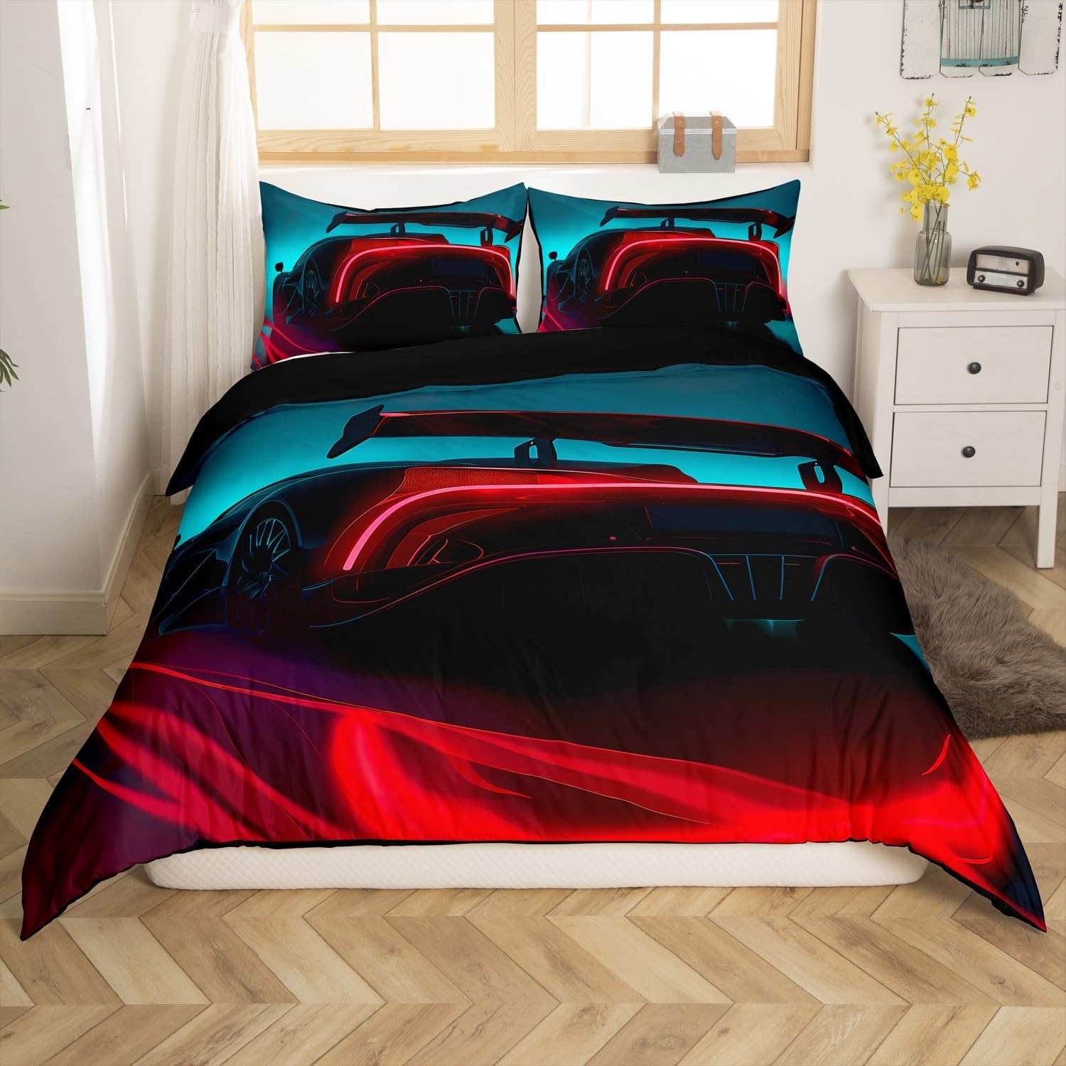 Erosebridal Kid Butterfly Duvet Cover Golden Butterfly Comforter Cover Glitter Bling Bedding Set Black Quilt Cover for Girl Lightweight 3 Pcs King Size