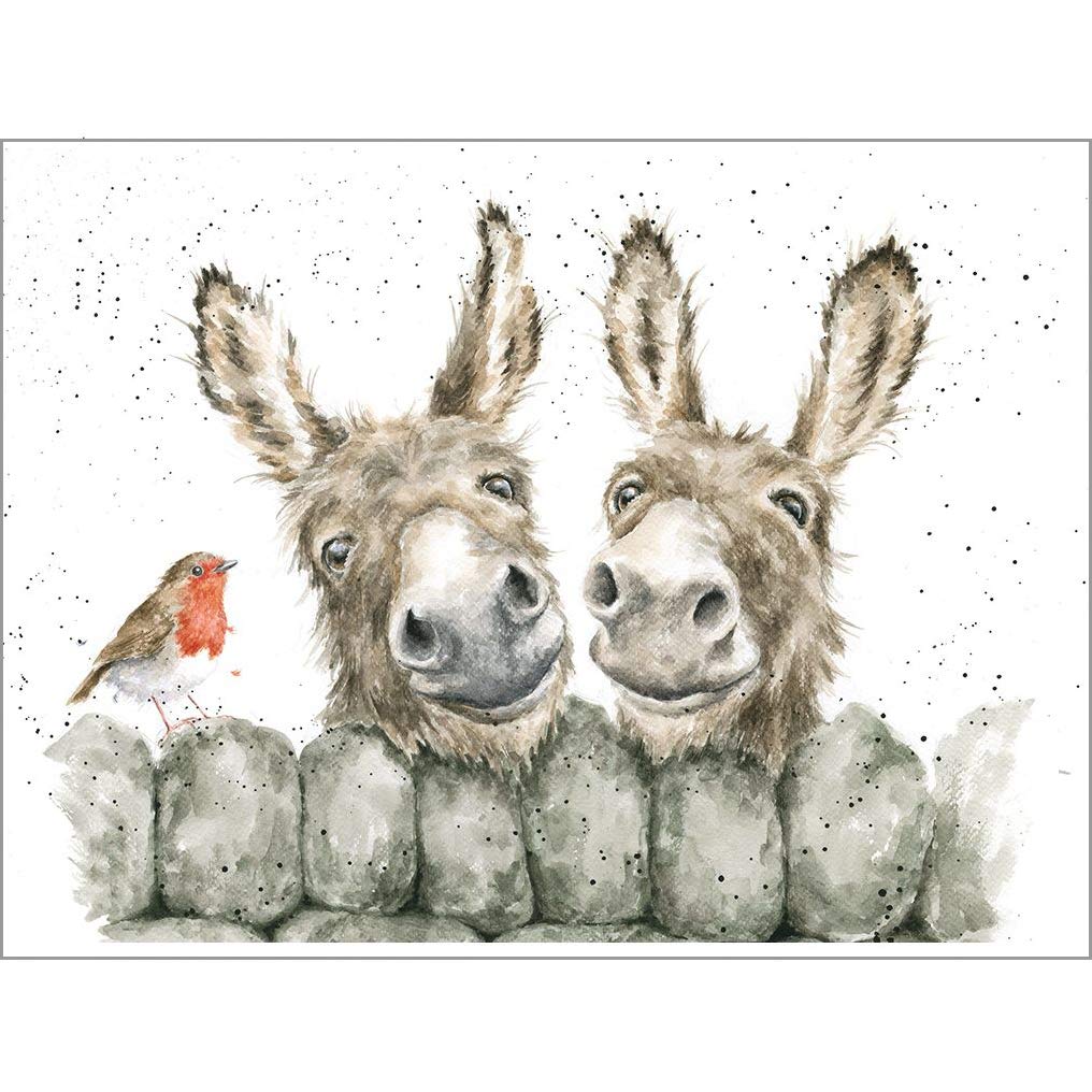 Wrendale DesignsGreeting Card - HEE HAW (Donkey)