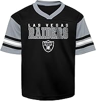 Vista 20 de Outerstuff NFL Teams - Camiseta tipo jersey de punto para niños y jóvenes varones con logotipo del equipo (8-20)