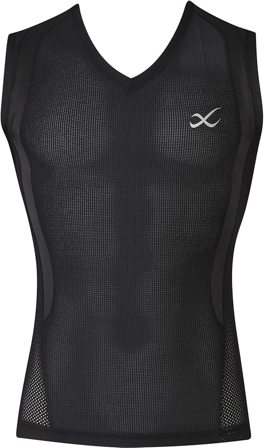 Amazon シーダブリューエックス ワコール Cw X 機能トップス Jyuryu ノースリーブ メッシュタイプ 吸汗速乾 抗菌防臭 Uvカット Jao390 メンズ コンプレッショントップス 通販