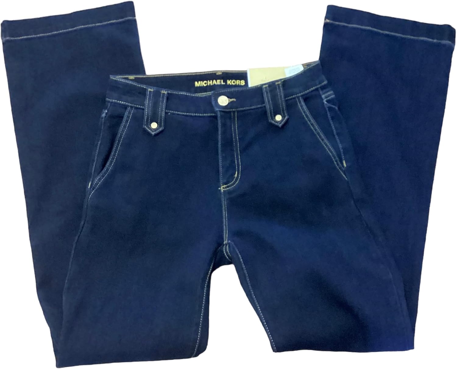 Michael Kors Women's Selma Button Hem Jeans Blue Size 20W main image 1