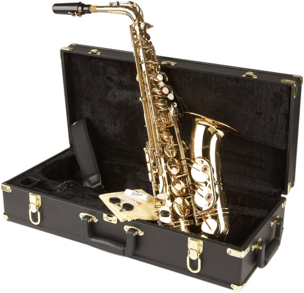 Antigua Winds AS4240 Power Bell Series Professional Eb Alto Saxophone Lacquer