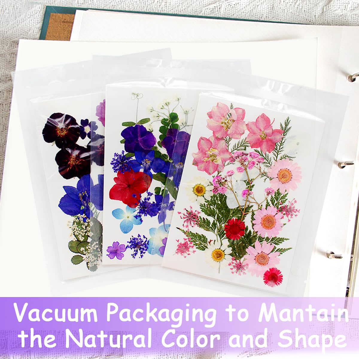 68 fiori e foglie essiccati veri secchi pressati, petali naturali secchi verdi con pinzette per candele, resina, gioielli, sapone, ciondoli per unghie, custodia per telefono, decorazioni