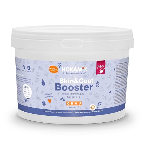 GRAU - El Original - Hokamix Skin & Coat Booster, Paquete Individual (1 x 1,5 kg), alimento complementario…