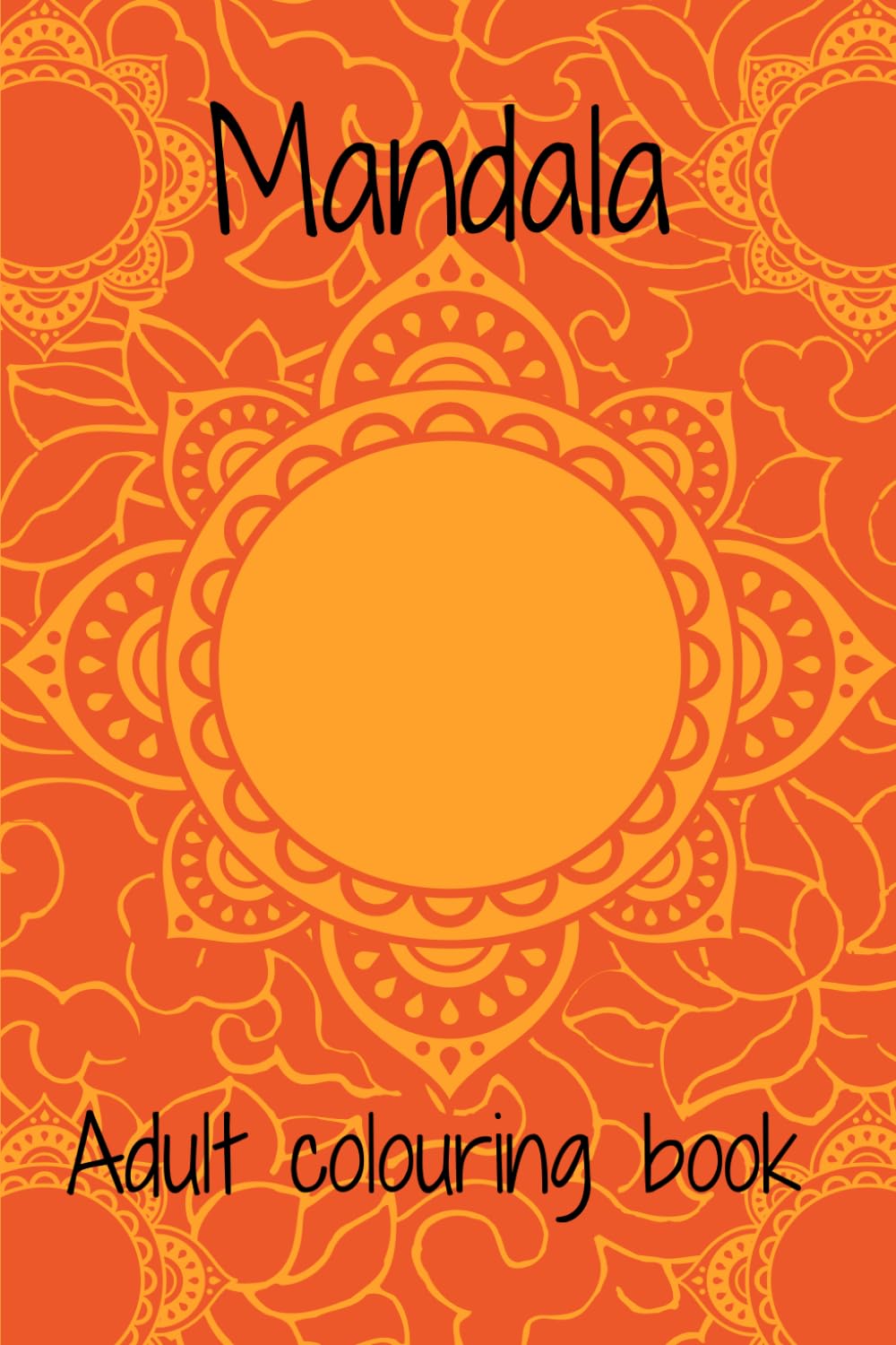Mandala Adult Colouring Book