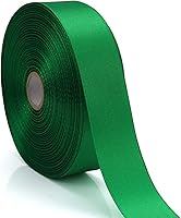 Vista 54 de Cinta blanca de 1-1/2 pulgadas, para envolver regalos, 50 yardas, perfecta para boda, fiesta, corona, costura, accesorios para el cabello