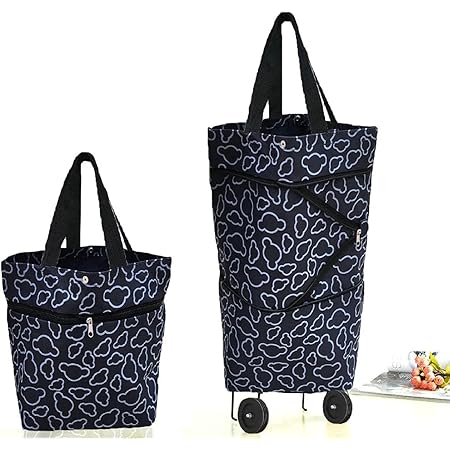 amazon folding shopping trolley