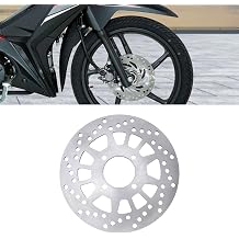 8.66in Motorcycle Front Brake Disc Rotor for F1ZR Vega R, High Strength 8Cr13 Steel Sensitive Front Brake Rotor Disc, Aerodynamic Lightweight Design