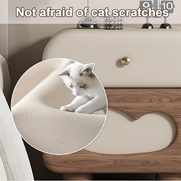 Solid Wood Nightstand, Modern Side Table, 19.7'' Wide Wood Bedside Table with 2 Storage Drawers, Rotatable Fully Assembled, Night Stands for Home Office, Living Room, Bed Room(Pink,45cm)