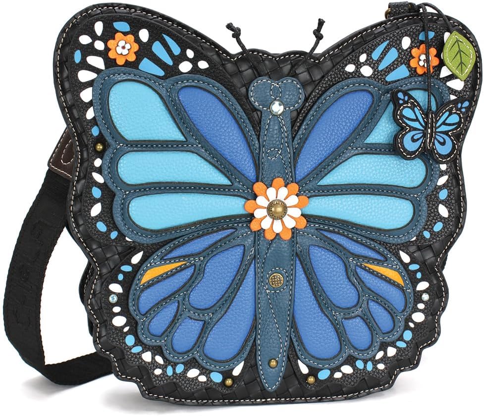 CHALA Novelty Purse - Women RFID Protected Pal Purse with Adjustable Crossbody Strap