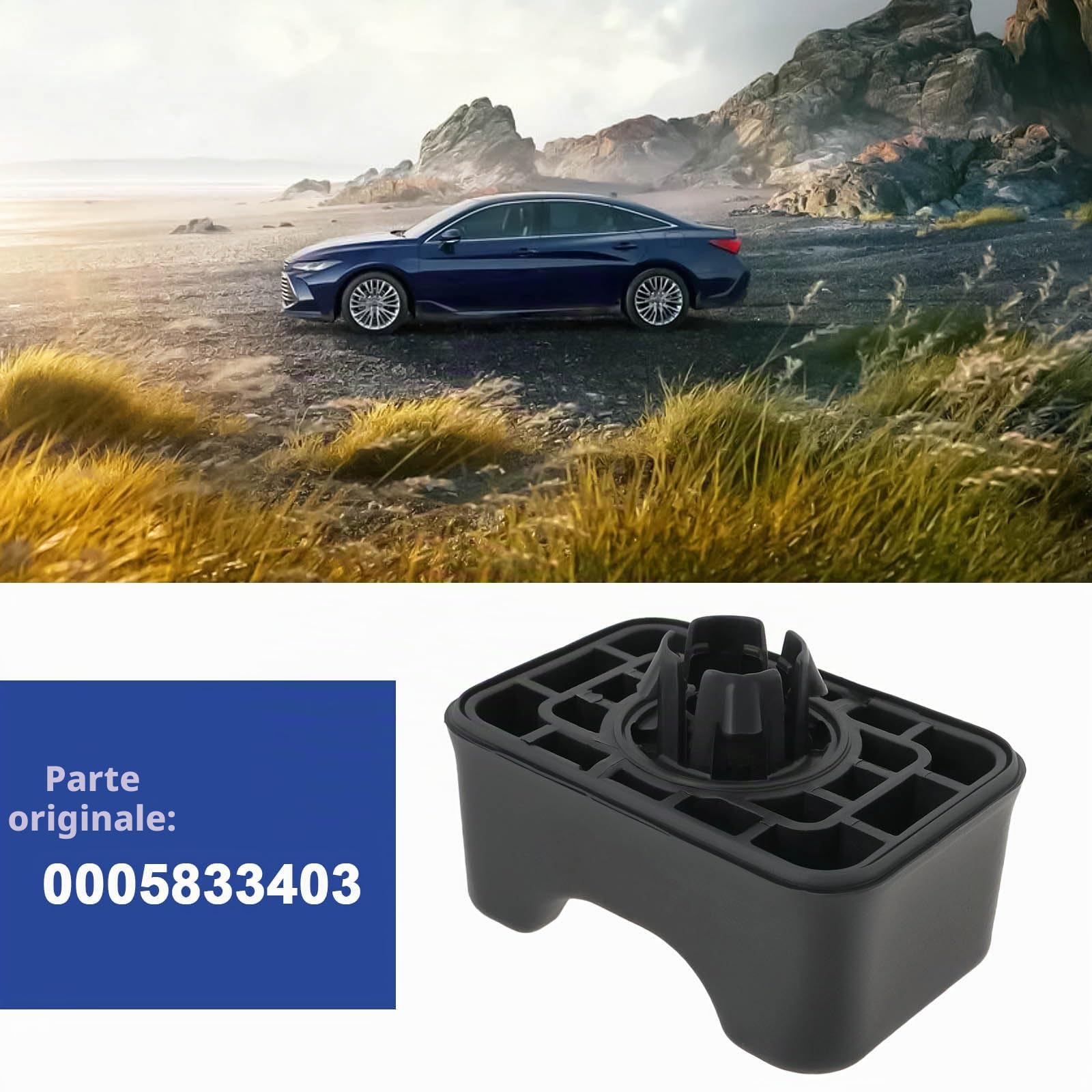 1Pc Supporto Per Cric Per Auto Cric Pad Supporto Per Carrozzeria Cuscinetto Di Sollevamento Parte Di Ricambio 0005833403 Compatibile Con Mercedes-Benz W177 W247