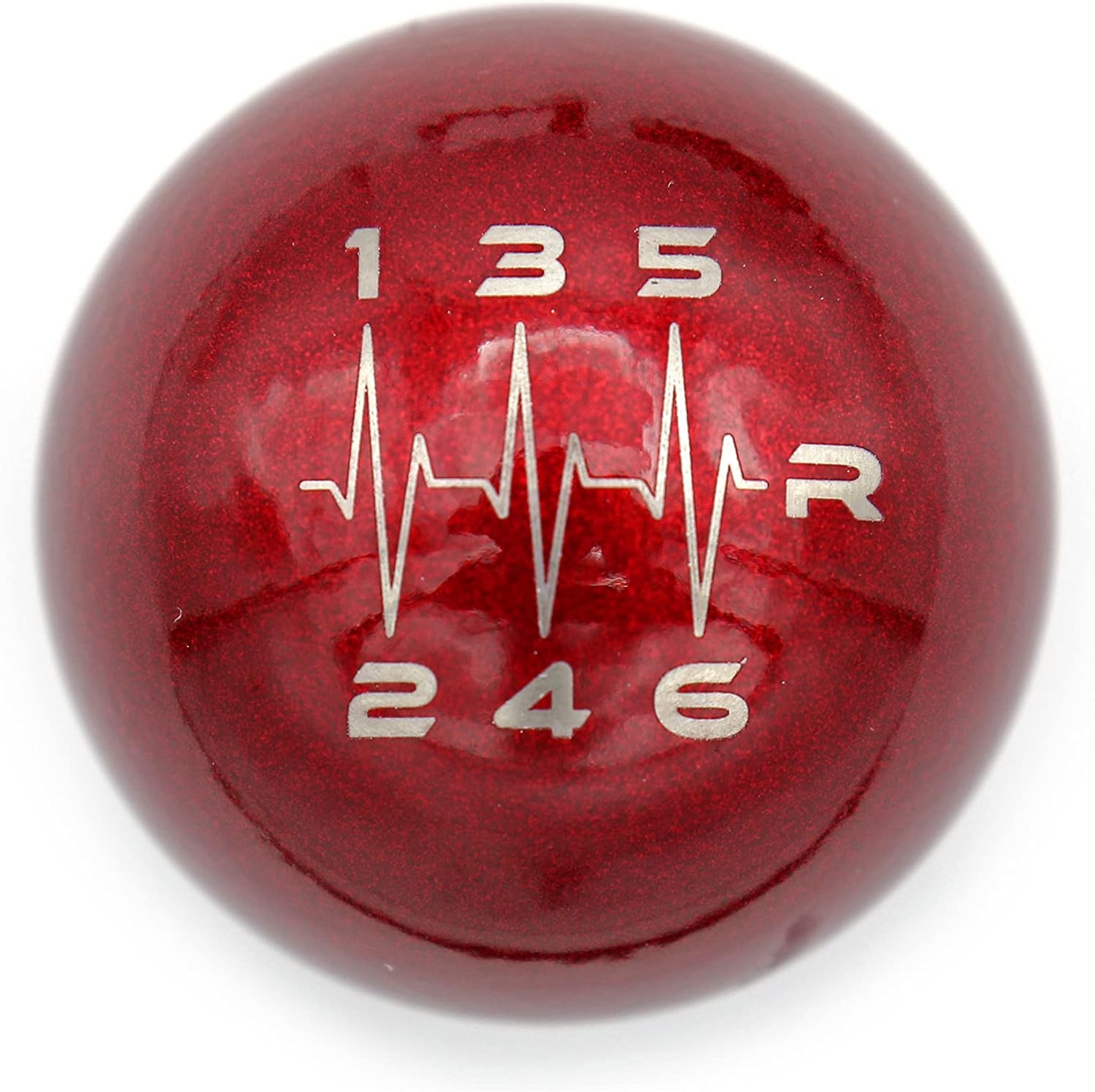 Billetworkz Weighted Heartbeart Shift Knob (500g) Compatible with Honda Civic Si/Type R