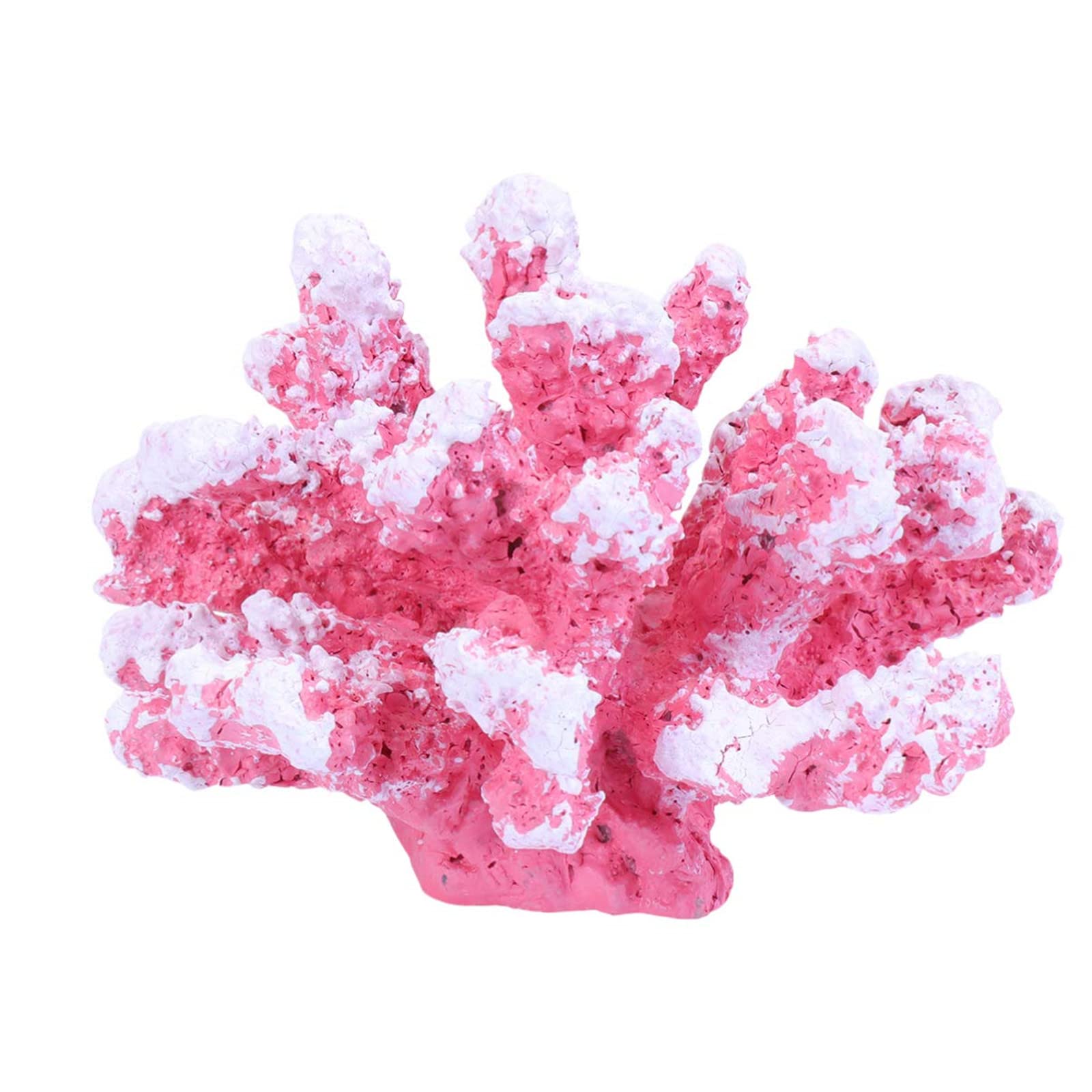Planta artificial de coral para decoración de acuario, adorno submarino realista para peceras, roca de resina y piedra decorativa, paisaje de arrecife, plantas de simulación
