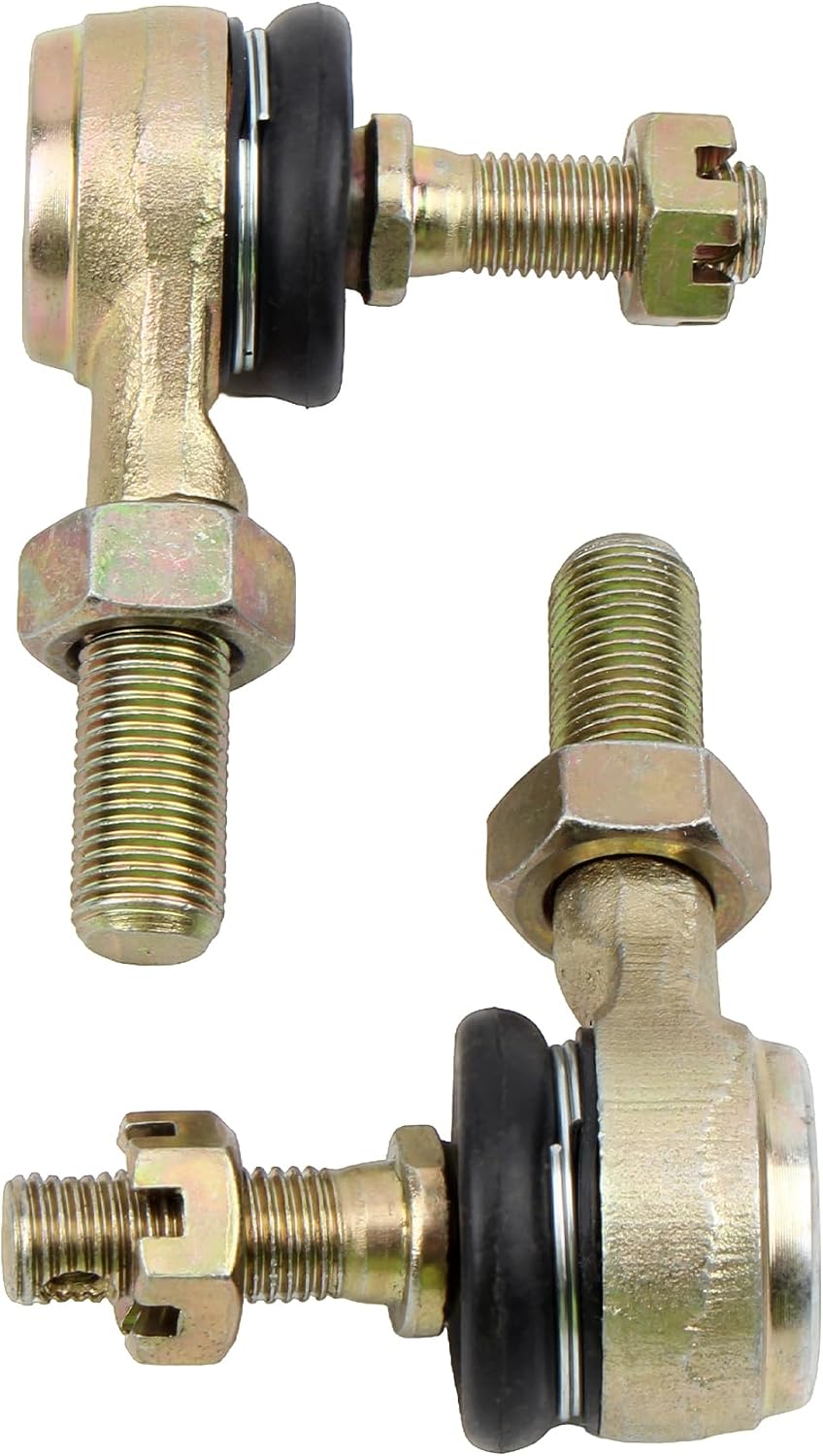 2psc M10 M12 Tie Rod End Kits, Left Right Hand Thread Tie Ball Joint For ATV Quad 4 Wheeler Go Kart Karting Quads Bike Parts