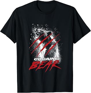 Cocaine Bear Bear Claw Poster T-Shirt