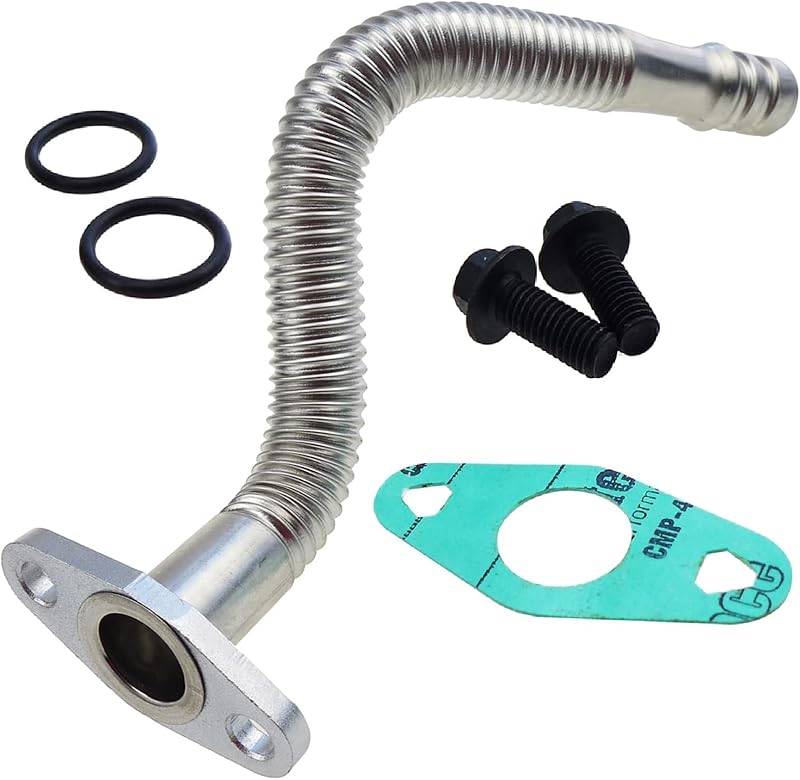 Tubo de Retorno de Óleo do Turbo AUGREX para Dodge Cummins 5.9L Diesel 2004–2007 – Kit com 1 unidade