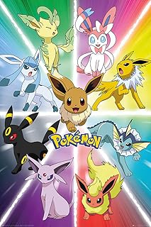 Pokemon - Eevee Evolution Poster - 91.5x61cm