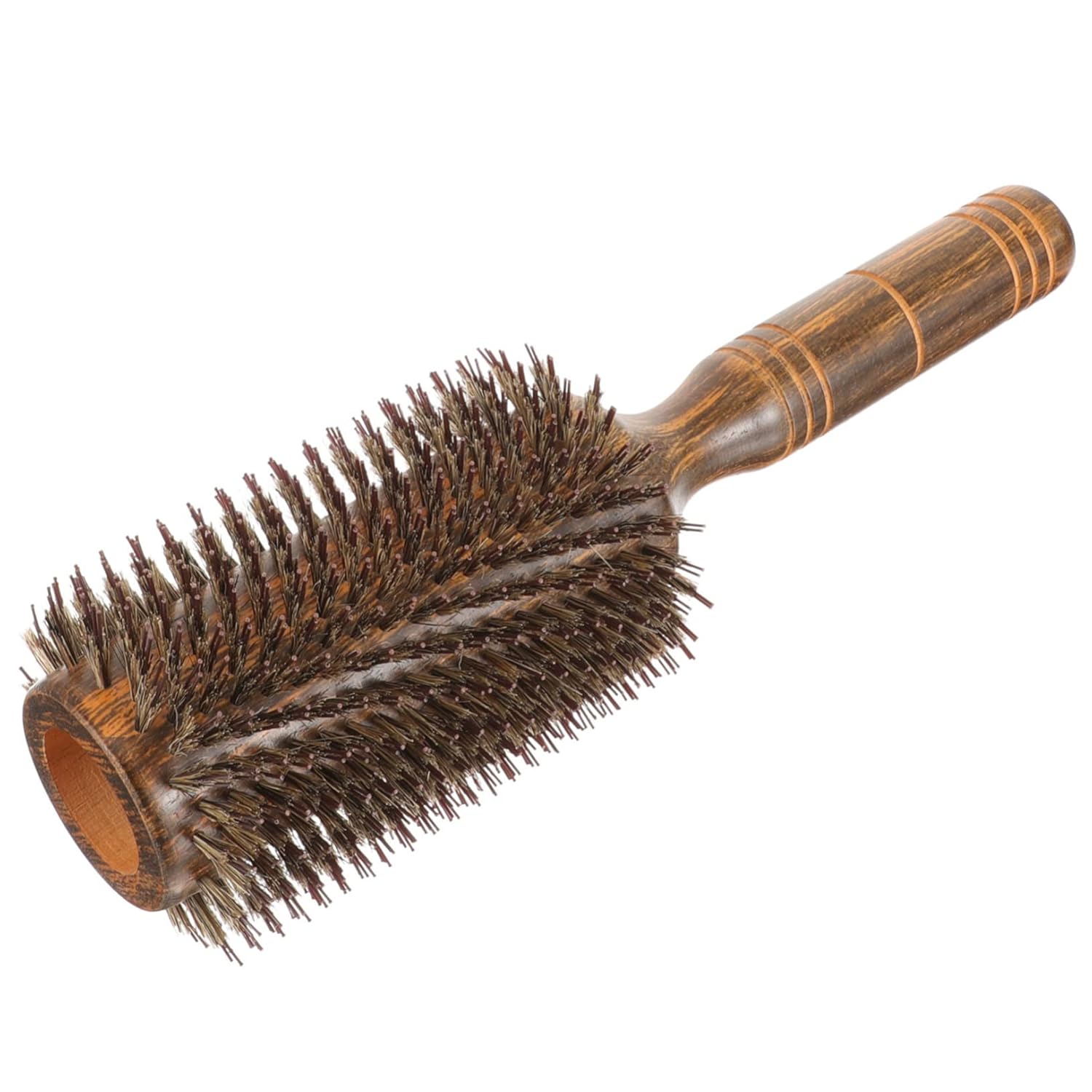 Large Round Curling Brush for Blow Drying Extra Large Hair Styling Brush Boar Bristles for Thick Curly Hair for Women and Salon Use