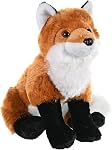Wild Republic Red Fox Plush, Stuffed Animal, Plush Toy, Gifts for Kids, Cuddlekins 12 inch (10944)