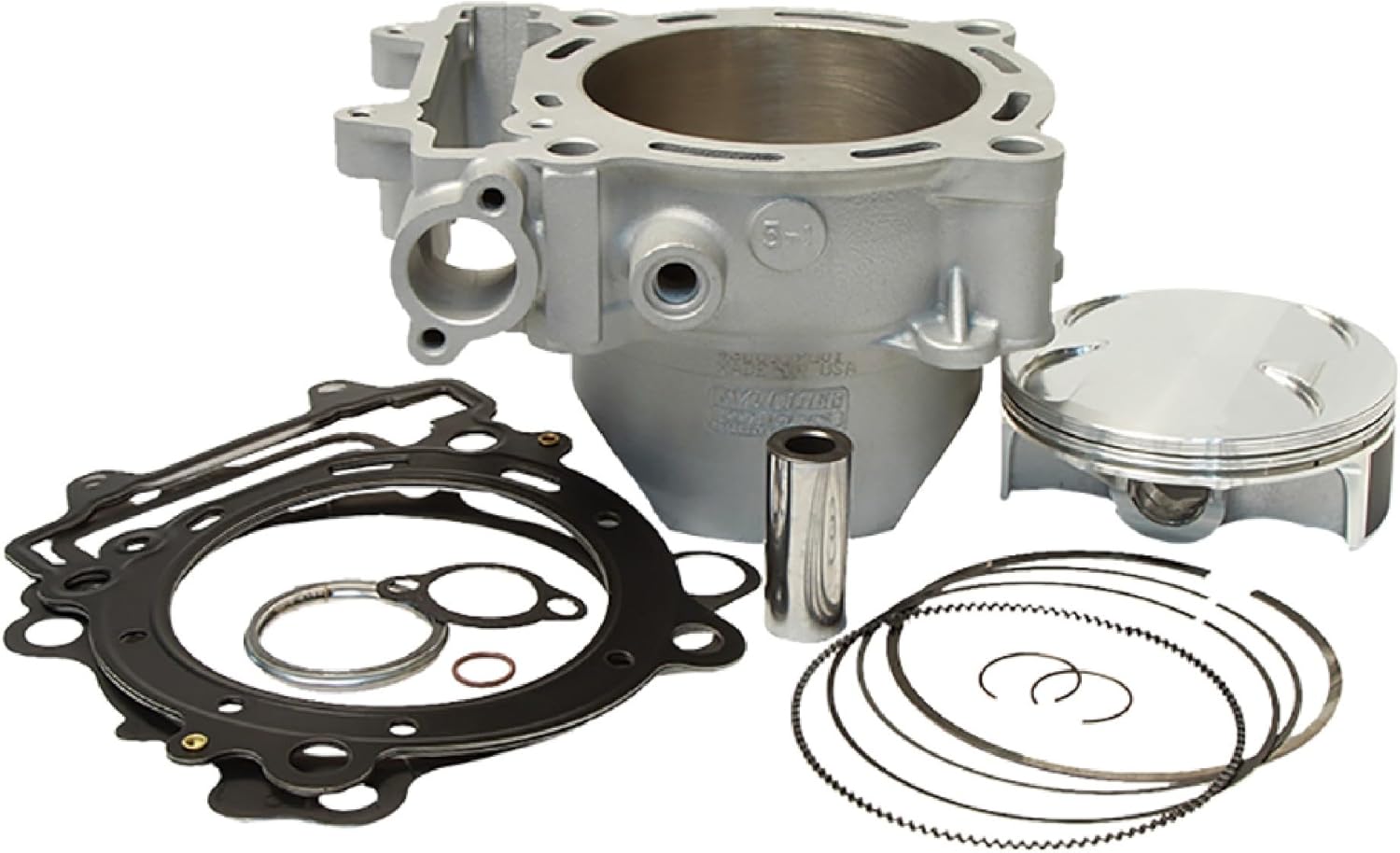Cylinder Works Standard Bore HC Cylinder Kit Compatible with/Replacement for for Kawasaki KX 450 F (13-14) 30011-K02HC