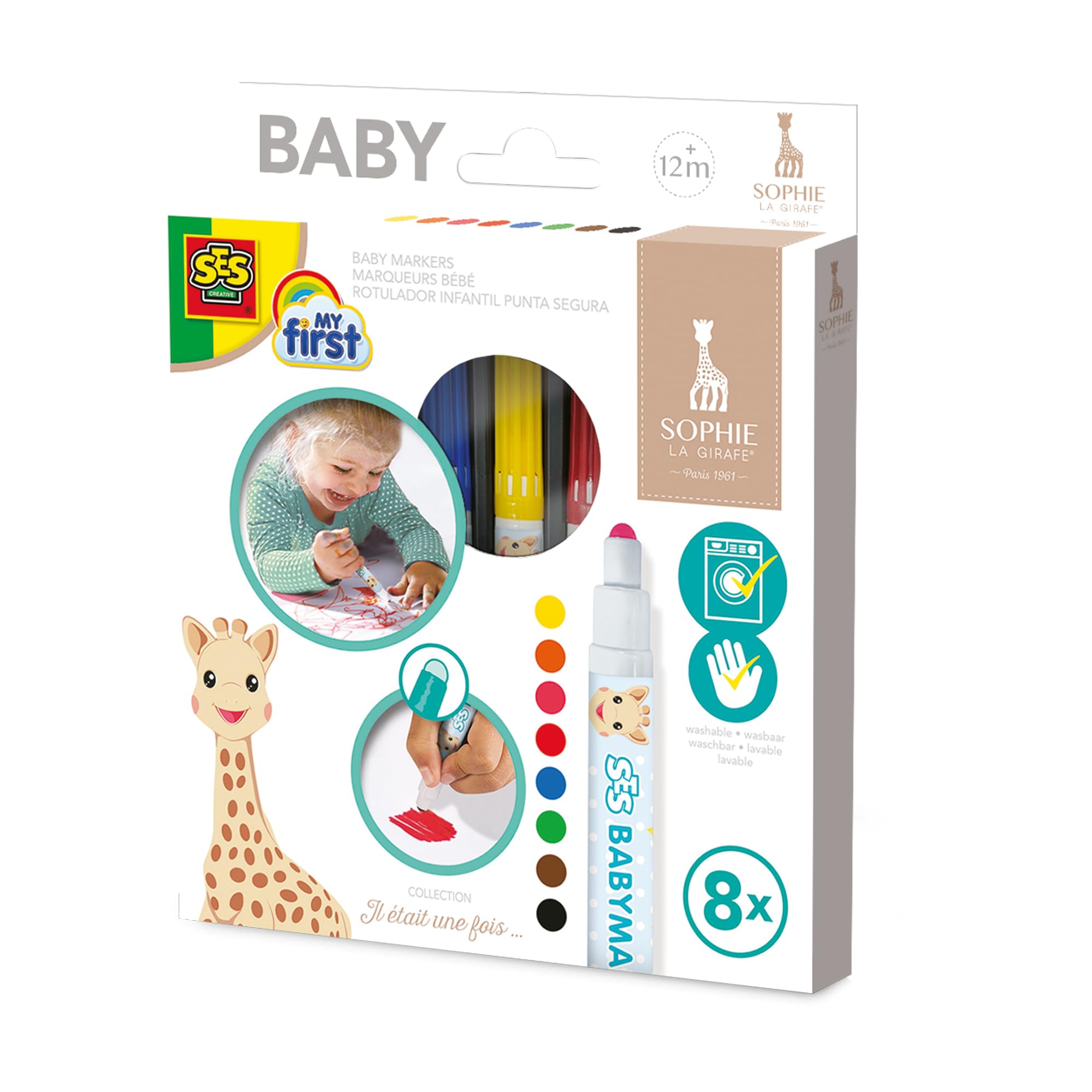 SES Creative 14491 My First - Washable Paints