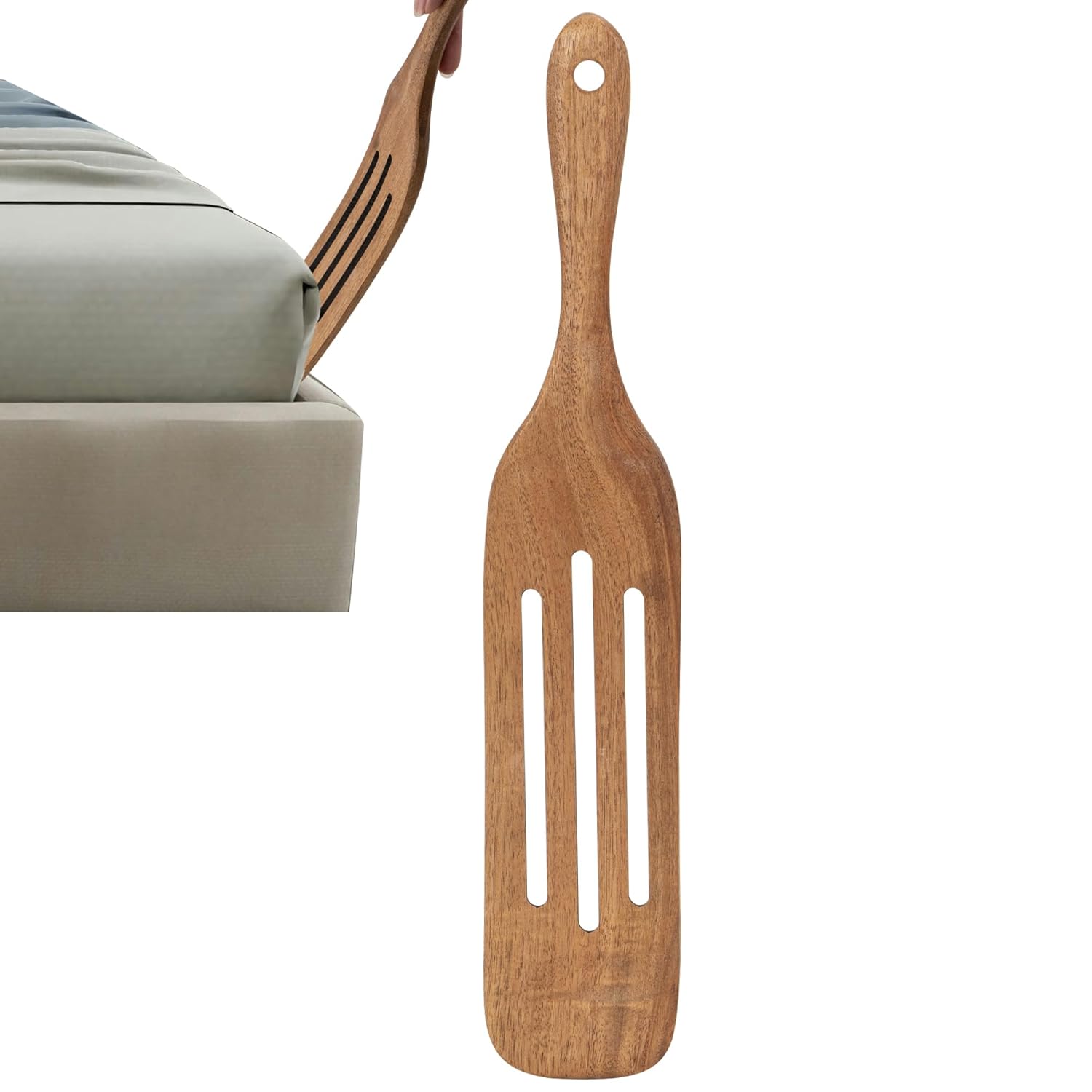 SHIDOW Wood Mattress Lifter Bed Sheet Tucker Tool Bed Making Tool for Bed Making Bed Sheet Stuffed with