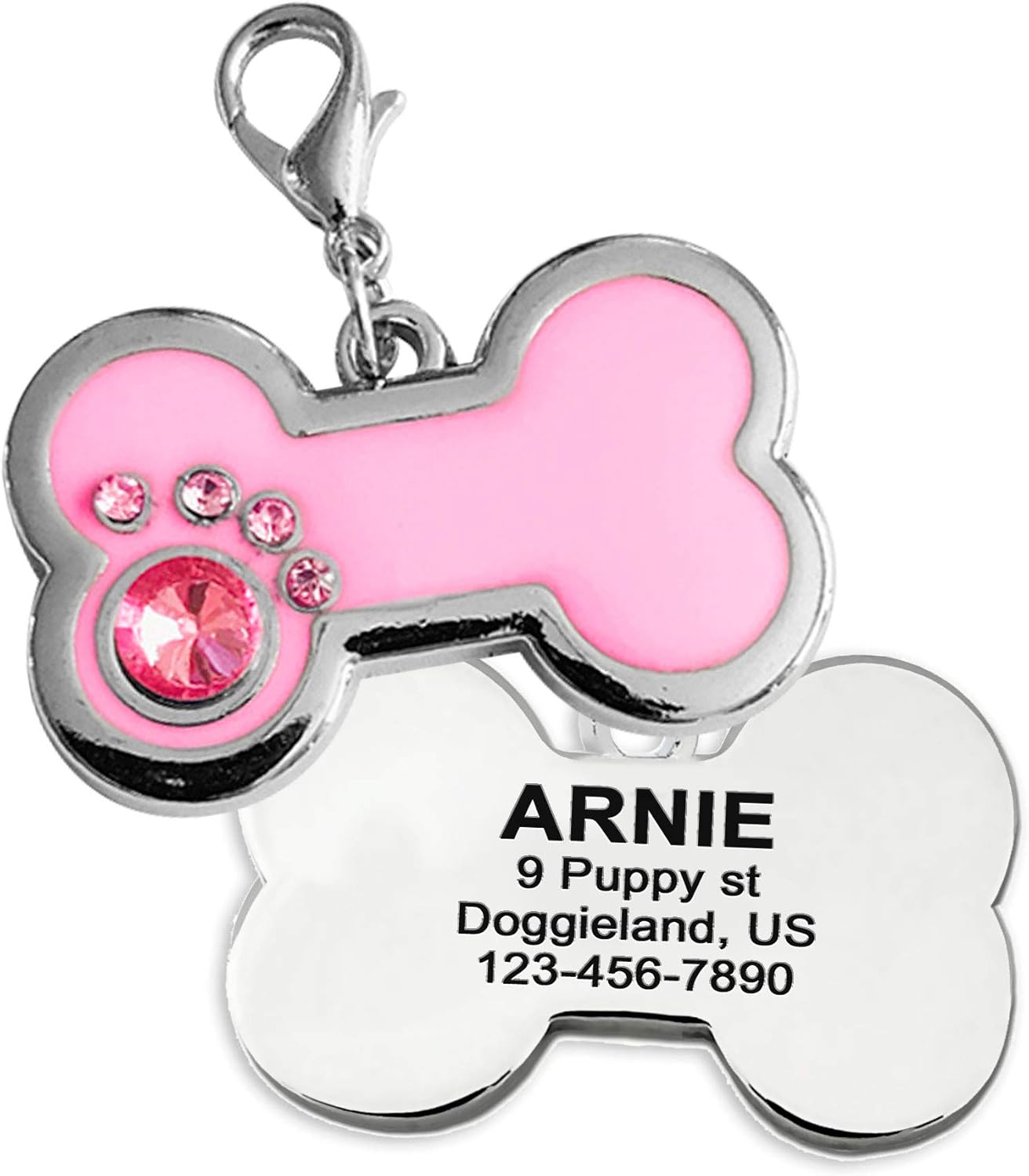 Girly dog tags Clearance