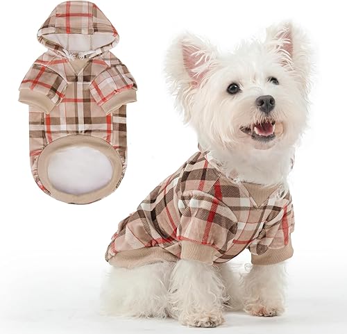 BEAUTYZOO Sudaderas con capucha para perros, para perros pequeños, medianos y grandes, niñas y niños - Calidad premium, ultra suave, ajuste cómodo