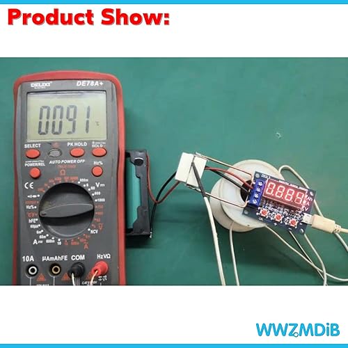 Miniatura 4 de WWZMDiB Probador de capacidad de batería ZB2L3 Tipo de descarga 1.2-12V Capacidad de carga externa de la batería y otras pruebas 18650 Herramientas