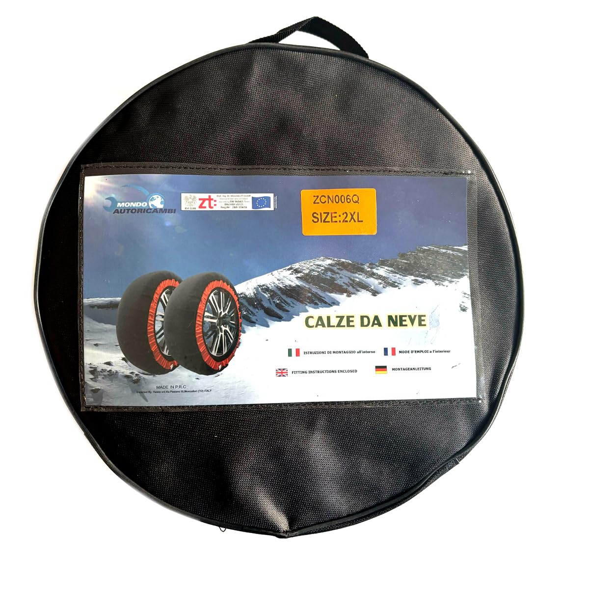 Calze da Neve Omologate EN16662-1:2020 | 245/50-20 | 245 50 R20 | 245 50 20